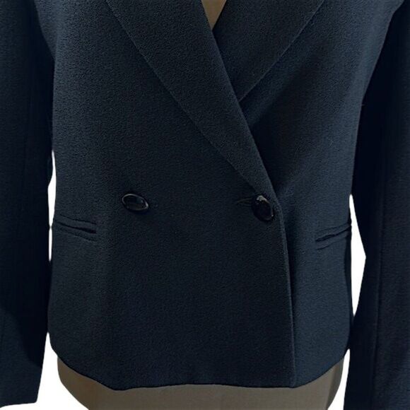 Talbots Wool Blazer Size 6P NWOT Classic 80s Vintage - Picture 7 of 14